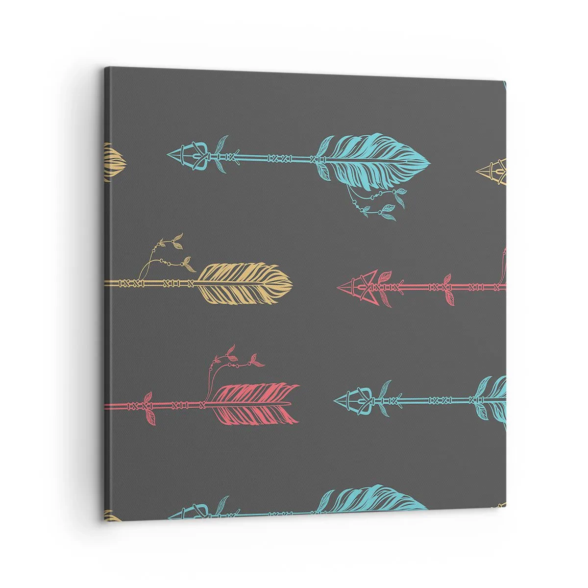 Tablou pe pânză - În ordine - 60x60 cm