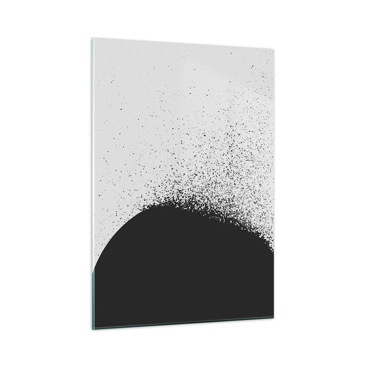 Tablou pe sticlă - Mișcarea particulelor - 50x70 cm