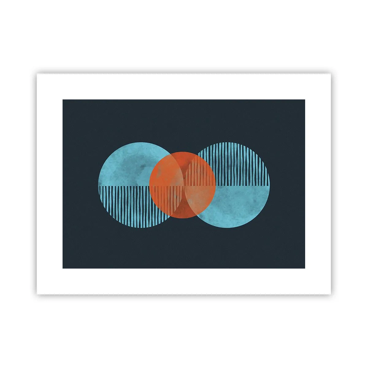 Poster - Compoziție simetrică - 40x30 cm