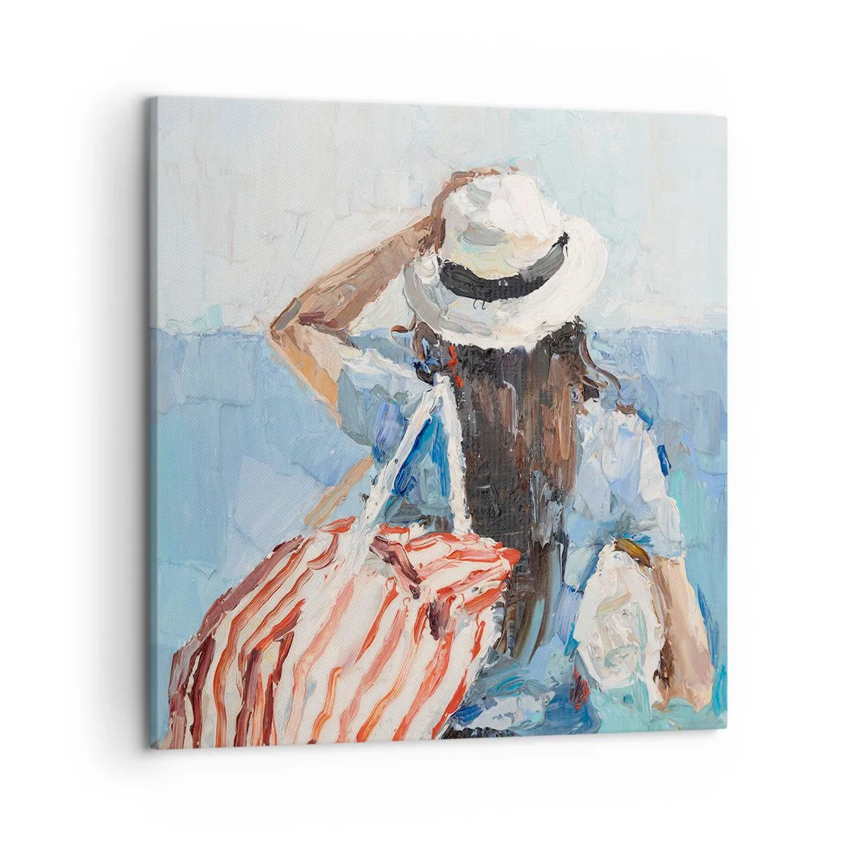 Tablou pe pânză - Bine ați venit în concediu - 50x50 cm