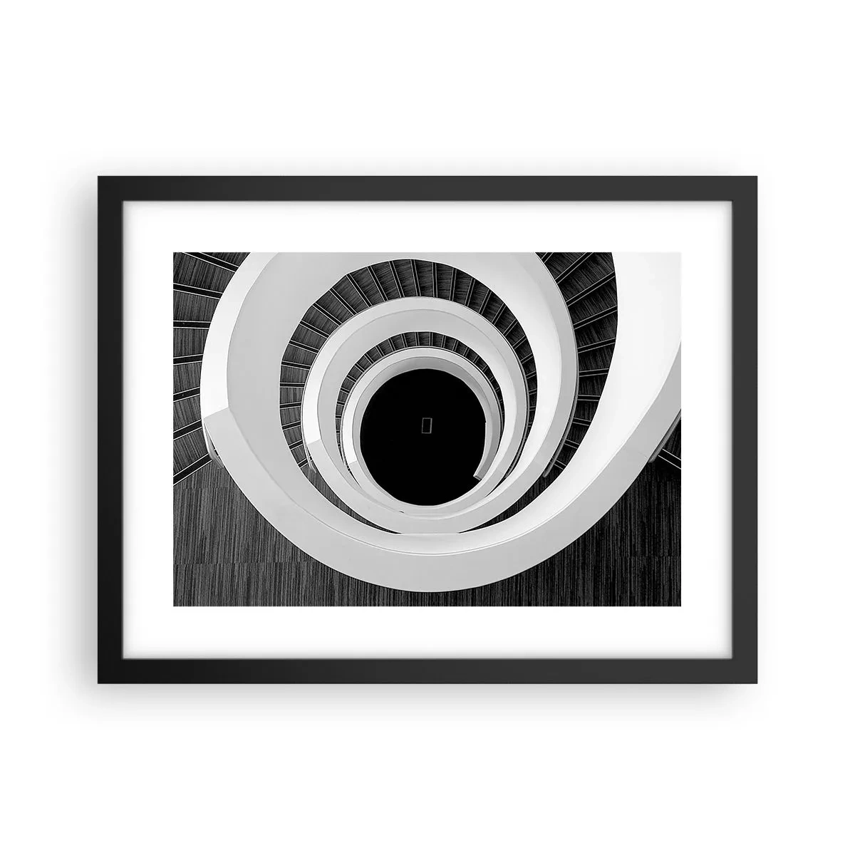 Poster în ramă neagră - Până la miez - 40x30 cm