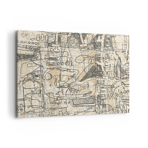 Tablou pe pânză - Așteaptă să fie descifrat - 100x70 cm