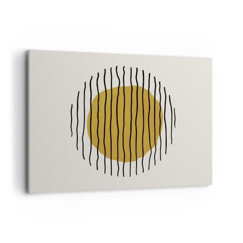 Tablou pe pânză - Abstracție tremurândă de căldură - 100x70 cm