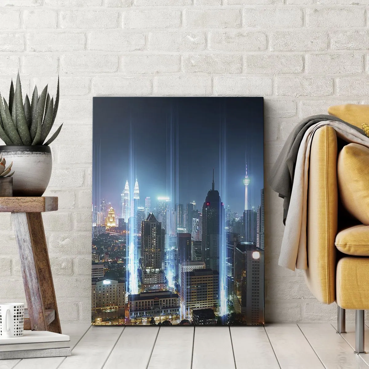 Tablou pe pânză - Prin Berlin spre cer - 80x120 cm