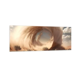 Tablou pe sticlă - Portal deschis - 140x50 cm