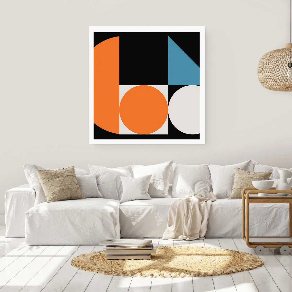 Poster - Sistem de figuri - 50x50 cm