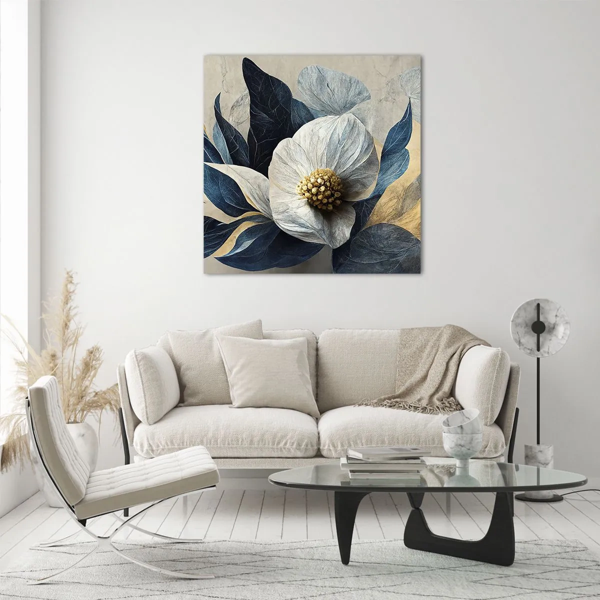 Tablou pe sticlă - Are o inimă de aur - 50x50 cm