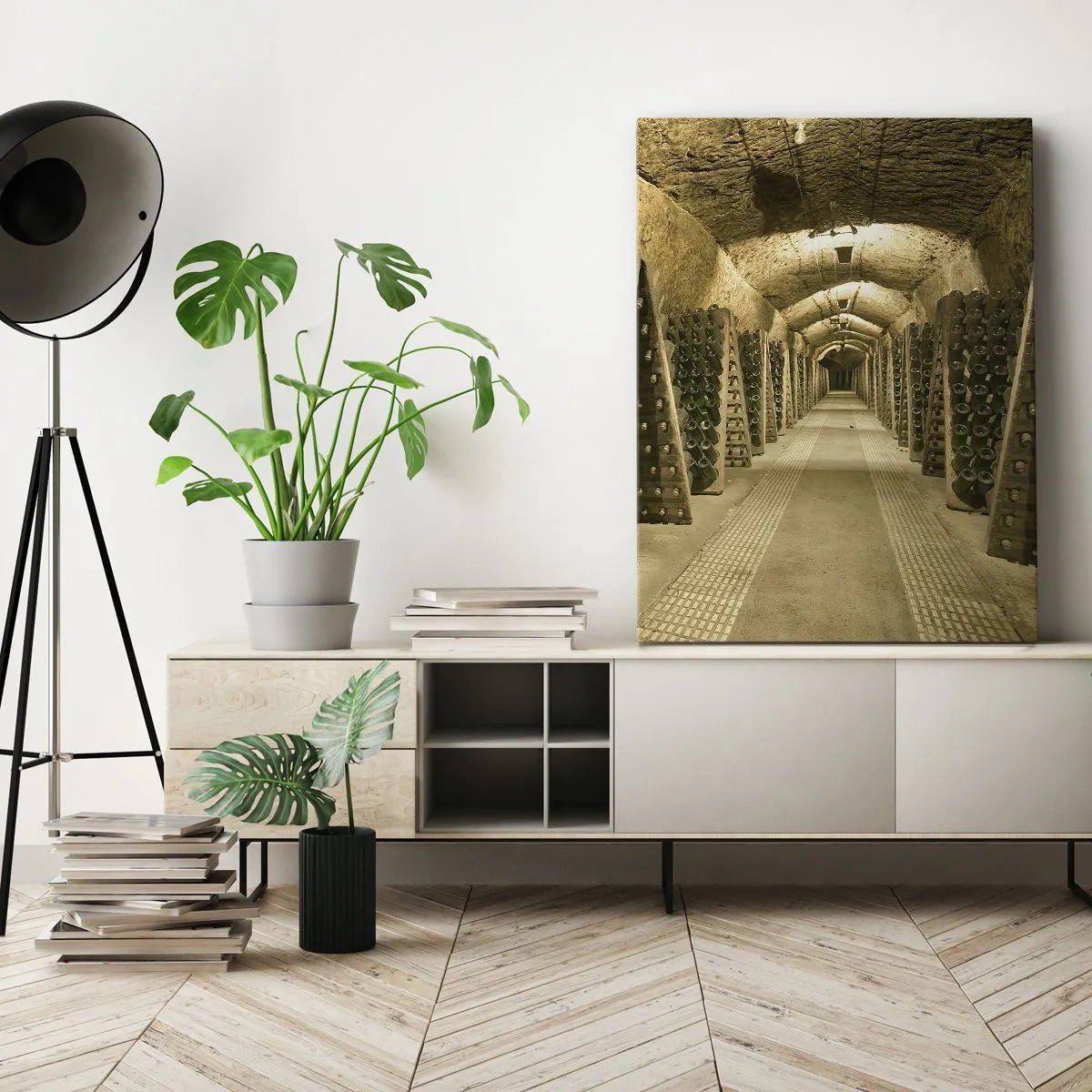 Tablou pe pânză - Nașterea gustului - 45x80 cm