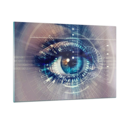 Tablou pe sticlă - Crezi că mă cunoști - 120x80 cm