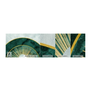 Mostră tapet Premium Sand - Un alt sistem solar - Art Deco, Modern, Abstracția - 100x30 cm