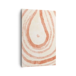 Tablou pe pânză - Cercuri de corali - compoziție - 80x120 cm