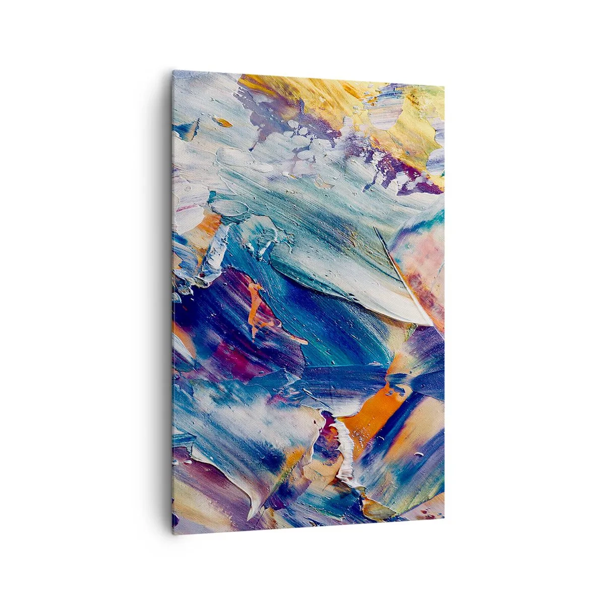 Tablou pe pânză - Confuzie de culori - 80x120 cm