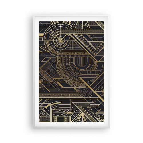 Poster în ramă albă - Concepte, idei, planuri - 61x91 cm