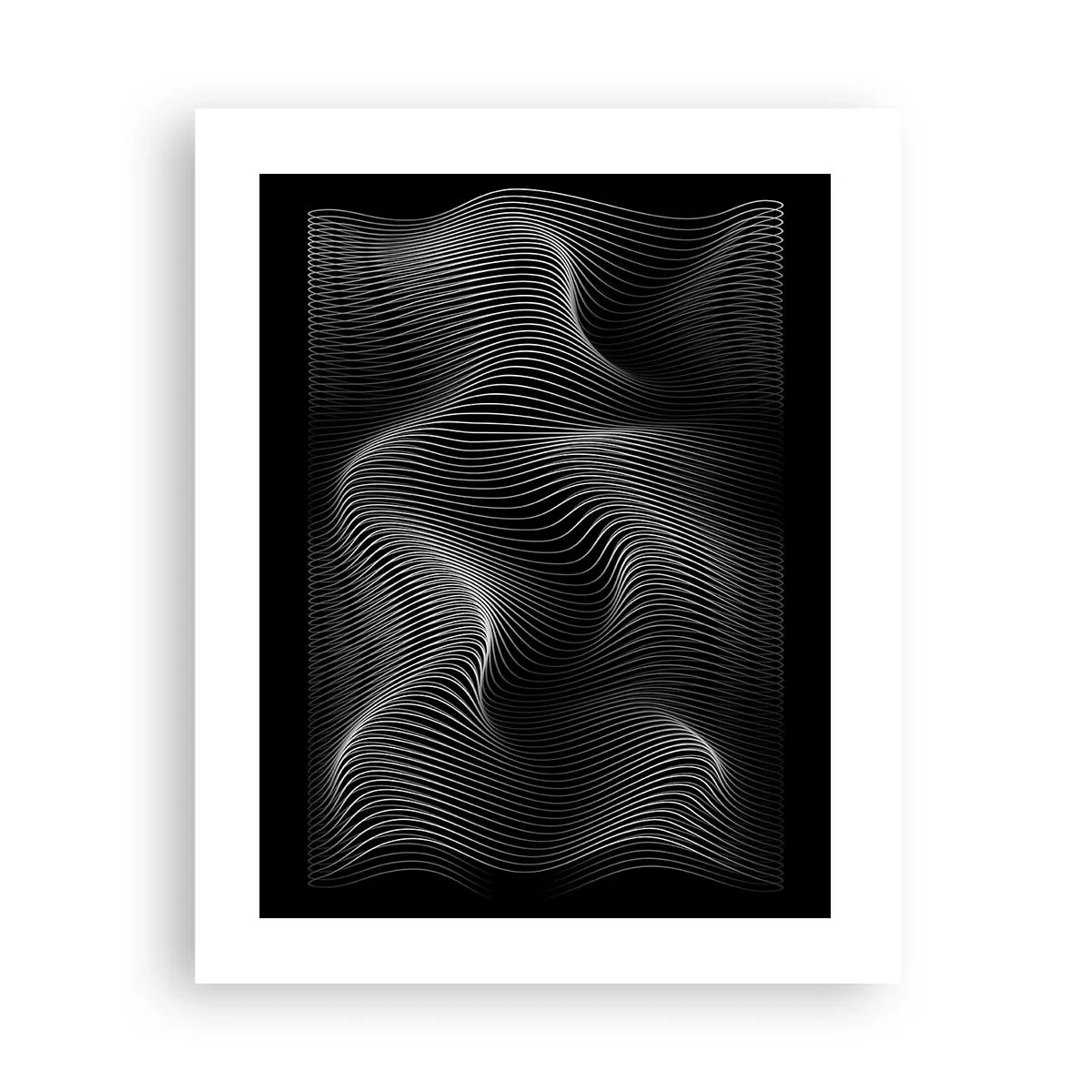 Poster - Dansul luminii în spațiu - 40x50 cm