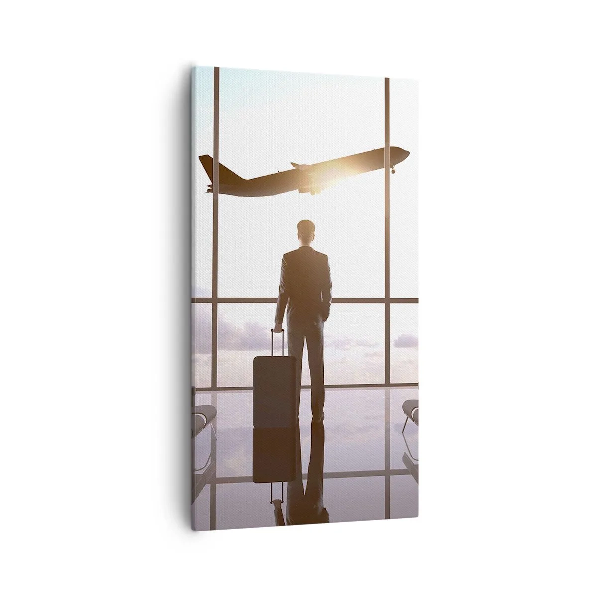 Tablou pe pânză - Ai timp, încetinește - 55x100 cm