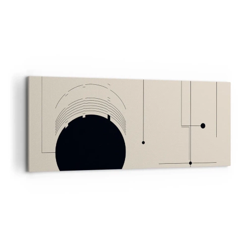 Tablou pe pânză - Compoziție flexibilă și dinamică - 120x50 cm