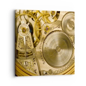 Tablou pe pânză - Fii în pas cu vremurile - 30x30 cm