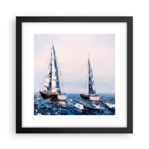 Poster în ramă neagră - Frăția vântului - 30x30 cm