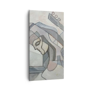 Tablou pe pânză - În puterea muzicii - 55x100 cm