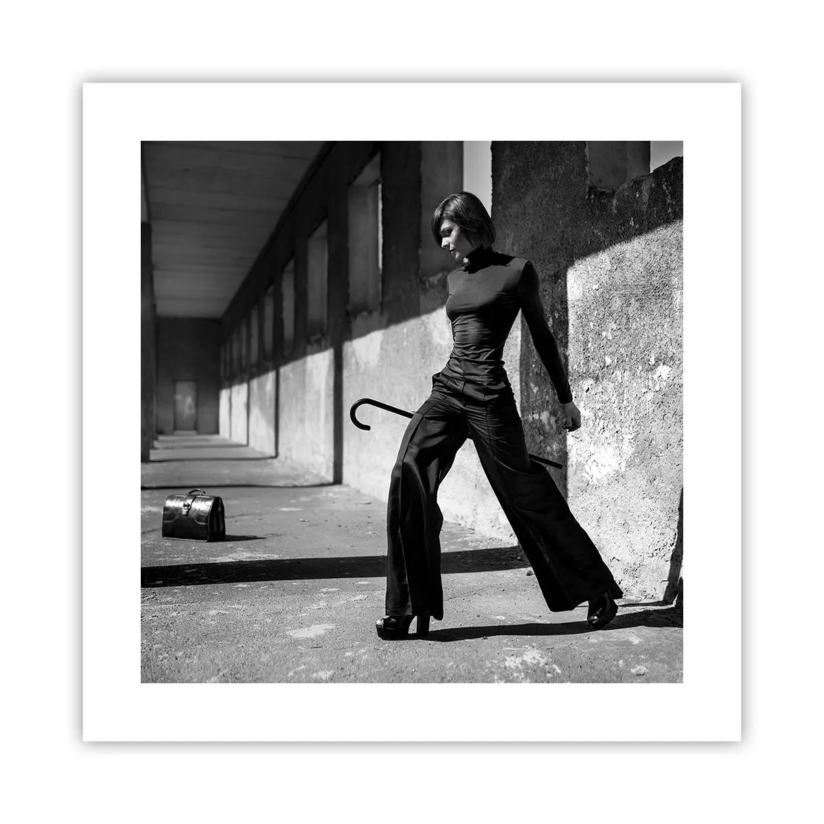 Poster -  Eleganță urbană - 40x40 cm