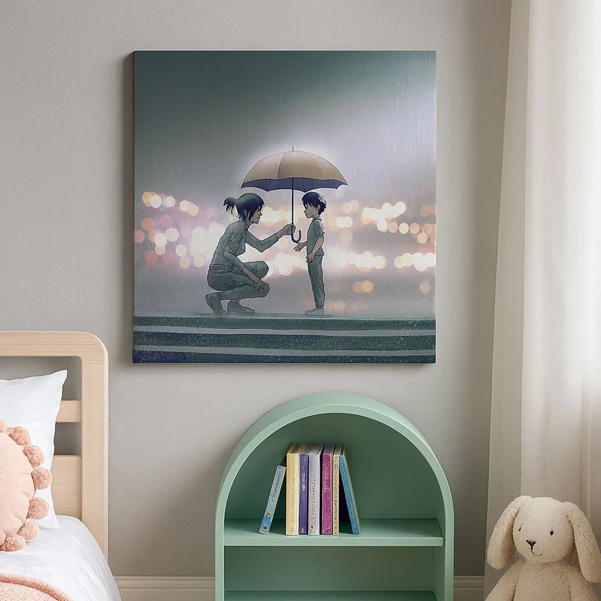 Tablou pe pânză - Și totul este bine acum - 30x30 cm