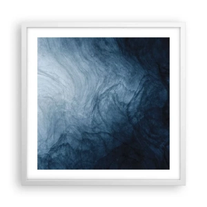 Poster în ramă albă - În adâncuri - 50x50 cm