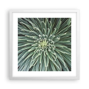 Poster în ramă albă - Nașterea unei stele - 40x40 cm