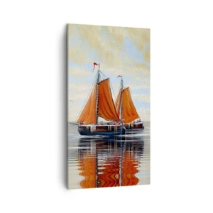Tablou pe pânză - Hei, marinarule, navighează... - 45x80 cm