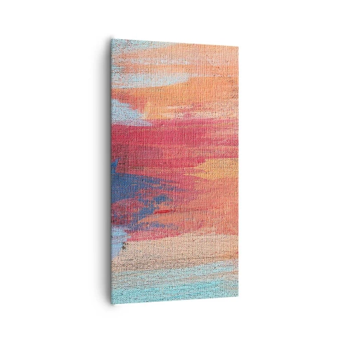 Tablou pe pânză - Plutind prin curcubeu - 65x120 cm