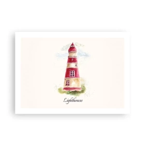 Poster - Întotdeauna vreme bună - 70x50 cm