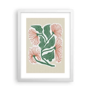 Poster în ramă albă - Folclor modern - 30x40 cm