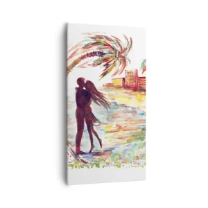 Tablou pe pânză - Vacanța romantică - 55x100 cm