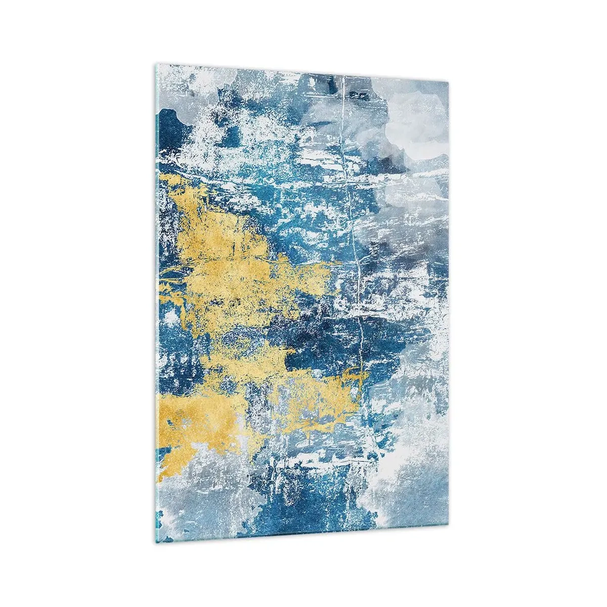 Tablou pe sticlă - Abstracție de vreme - 70x100 cm