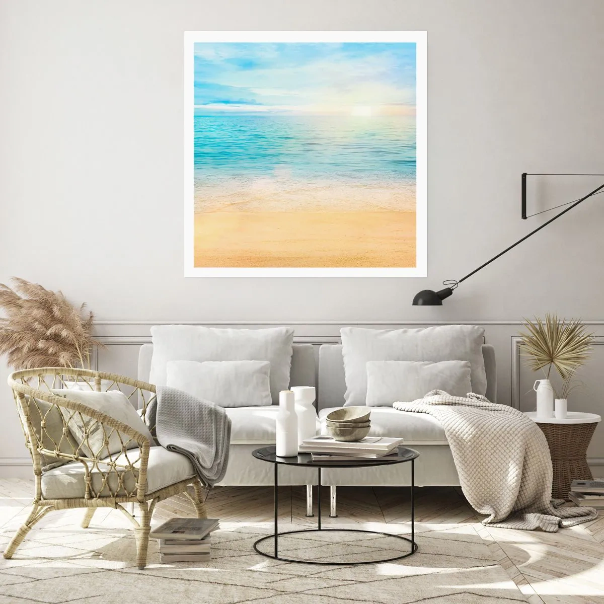 Poster - Marele albastru - 60x60 cm