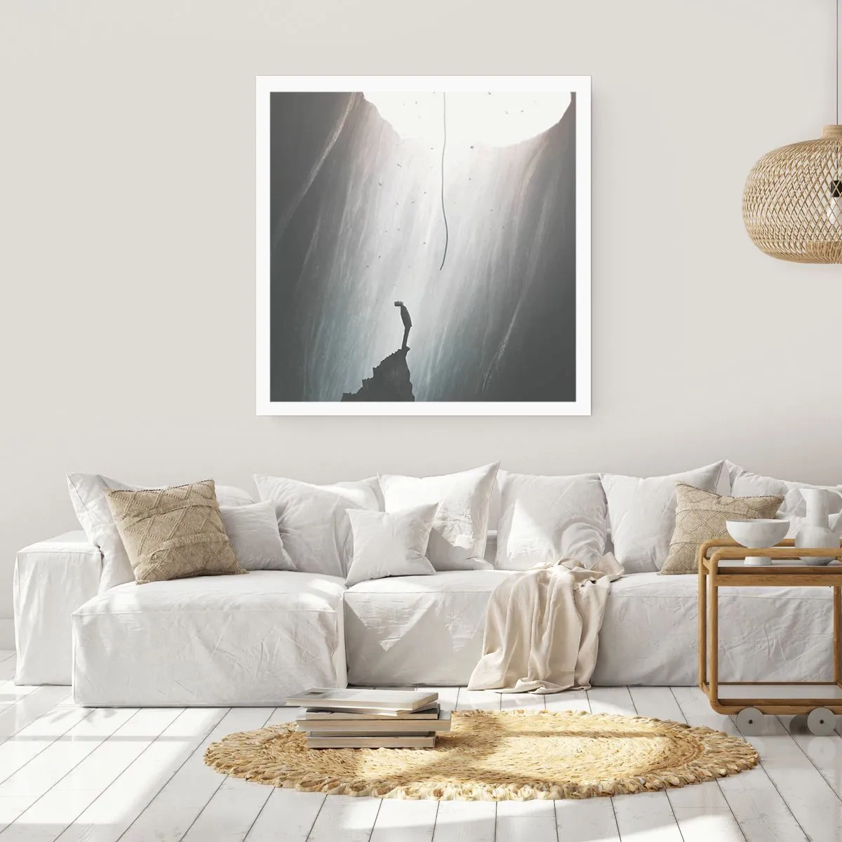 Poster - Există întotdeauna o cale de ieșire - 60x60 cm