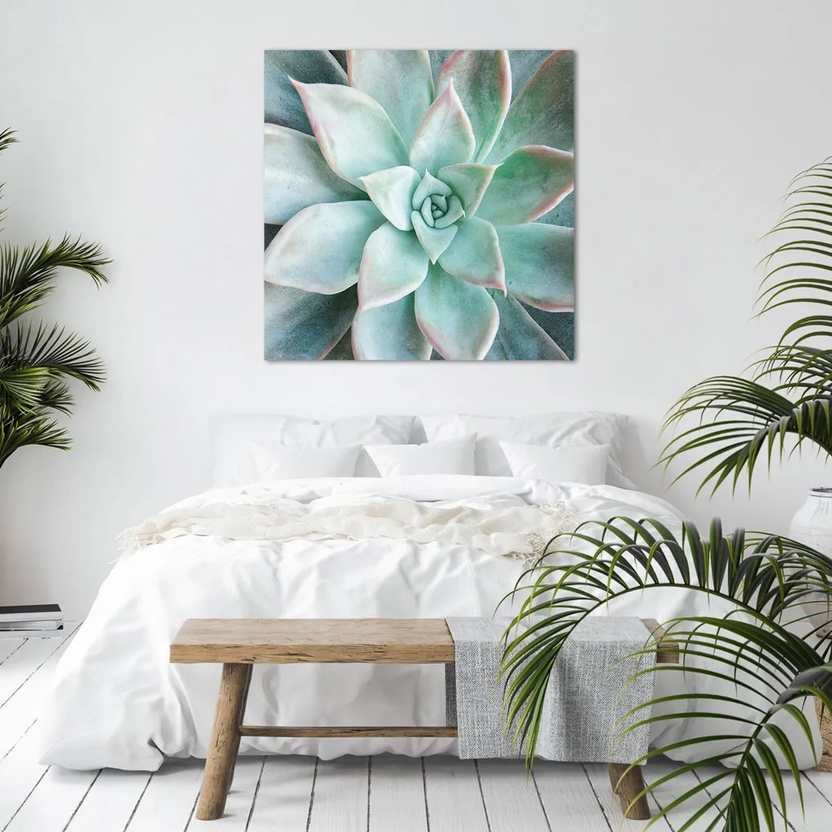 Tablou pe pânză - Inima deșertului - 70x70 cm