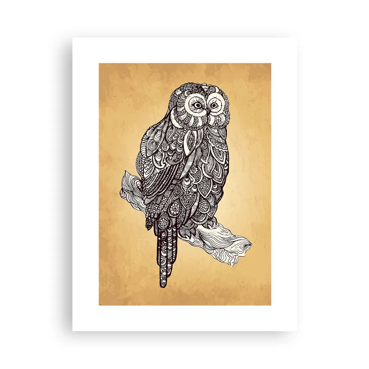 Poster - Ornamente complicate de înțelepciune - 30x40 cm