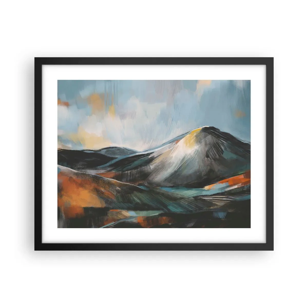 Poster în ramă neagră - Dure și frumoase - 50x40 cm