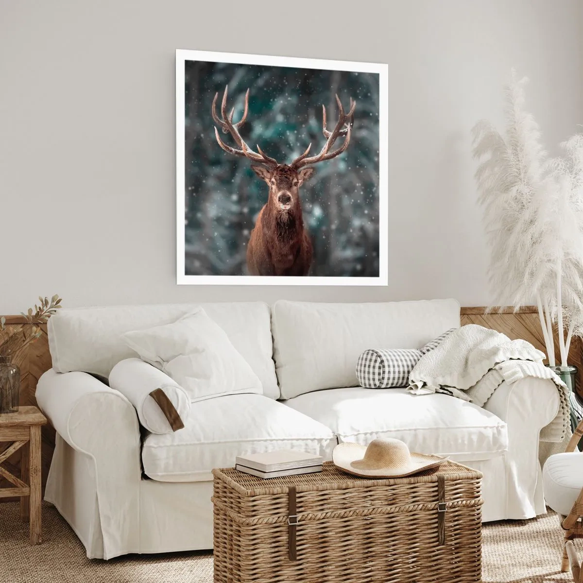 Poster - Regele pădurii a fost încoronat - 60x60 cm