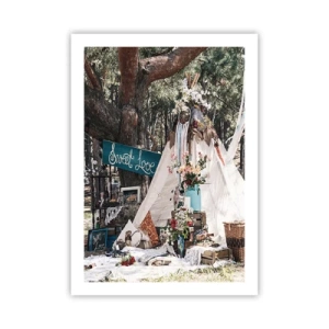 Poster - Make love… - 50x70 cm