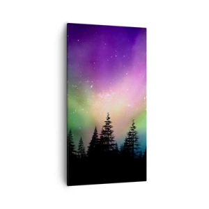 Tablou pe pânză - Magie albă - 55x100 cm