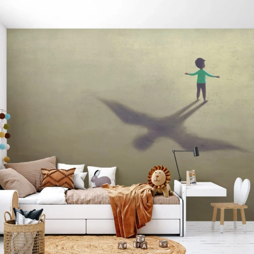 Tapet Premium Sand - Eroul viitorului - Abstracția, Fantezie, Bucată - 500x350 cm