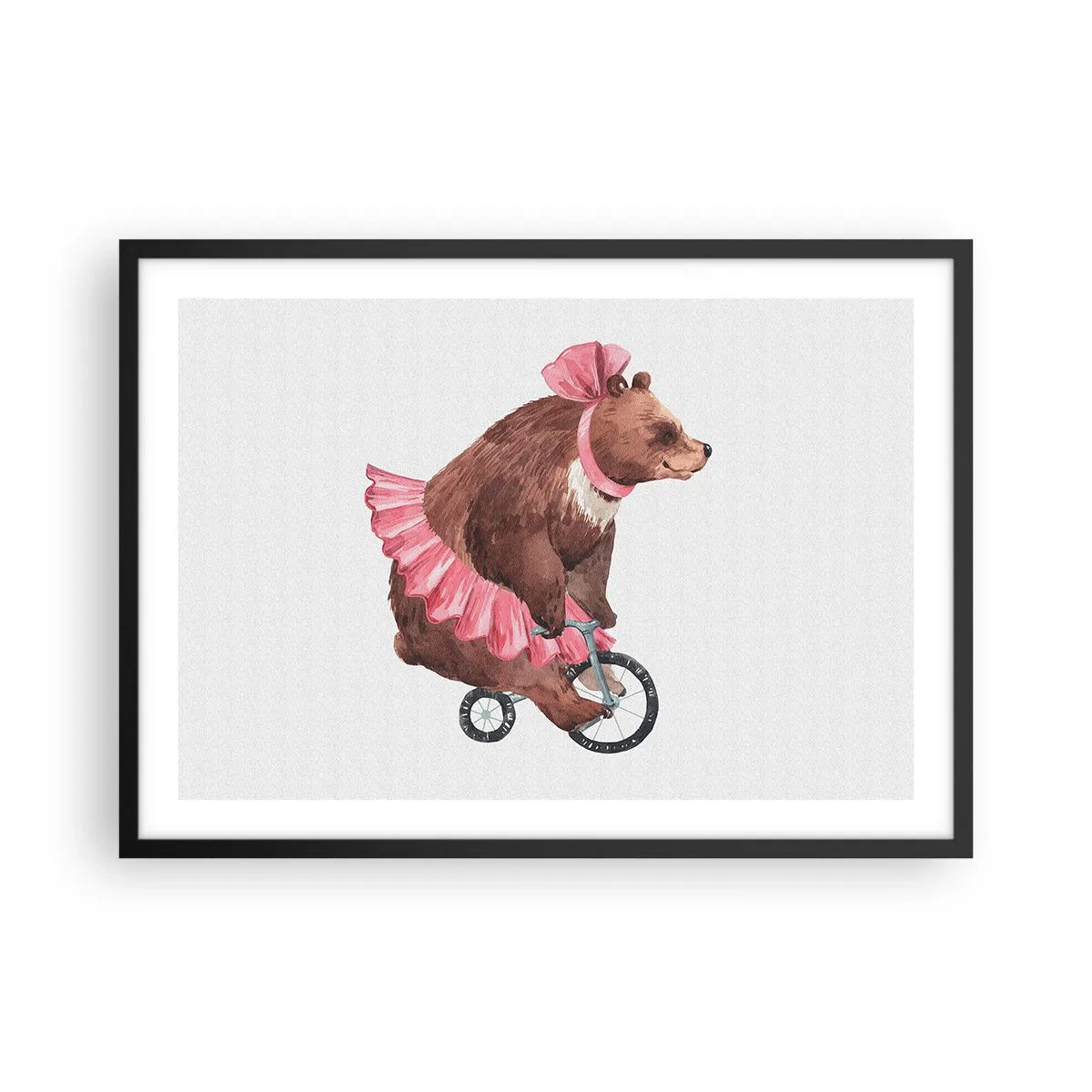 Poster în ramă neagră - Ce circ! - 70x50 cm