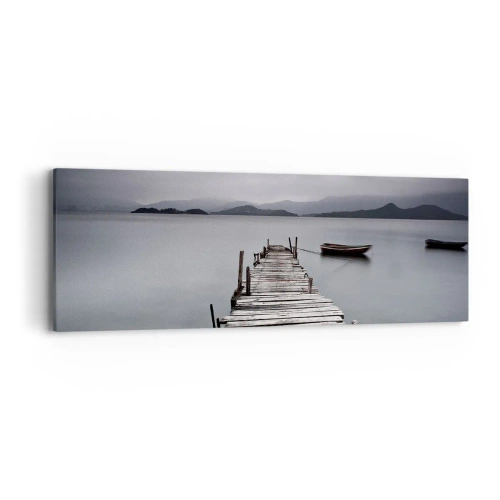 Tablou pe pânză - Poți pleca mâine - 90x30 cm