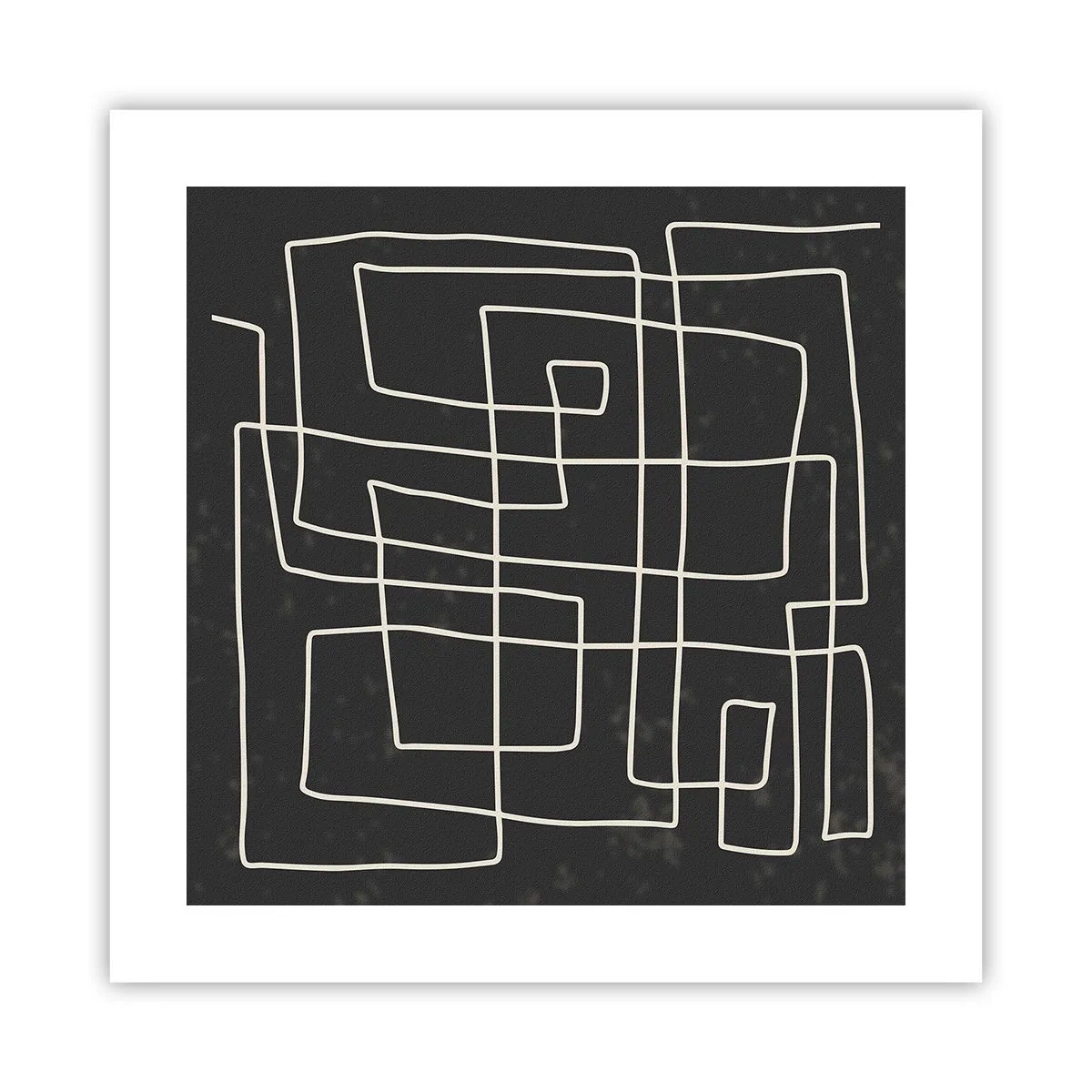 Poster - Nu atât de simplu - 40x40 cm