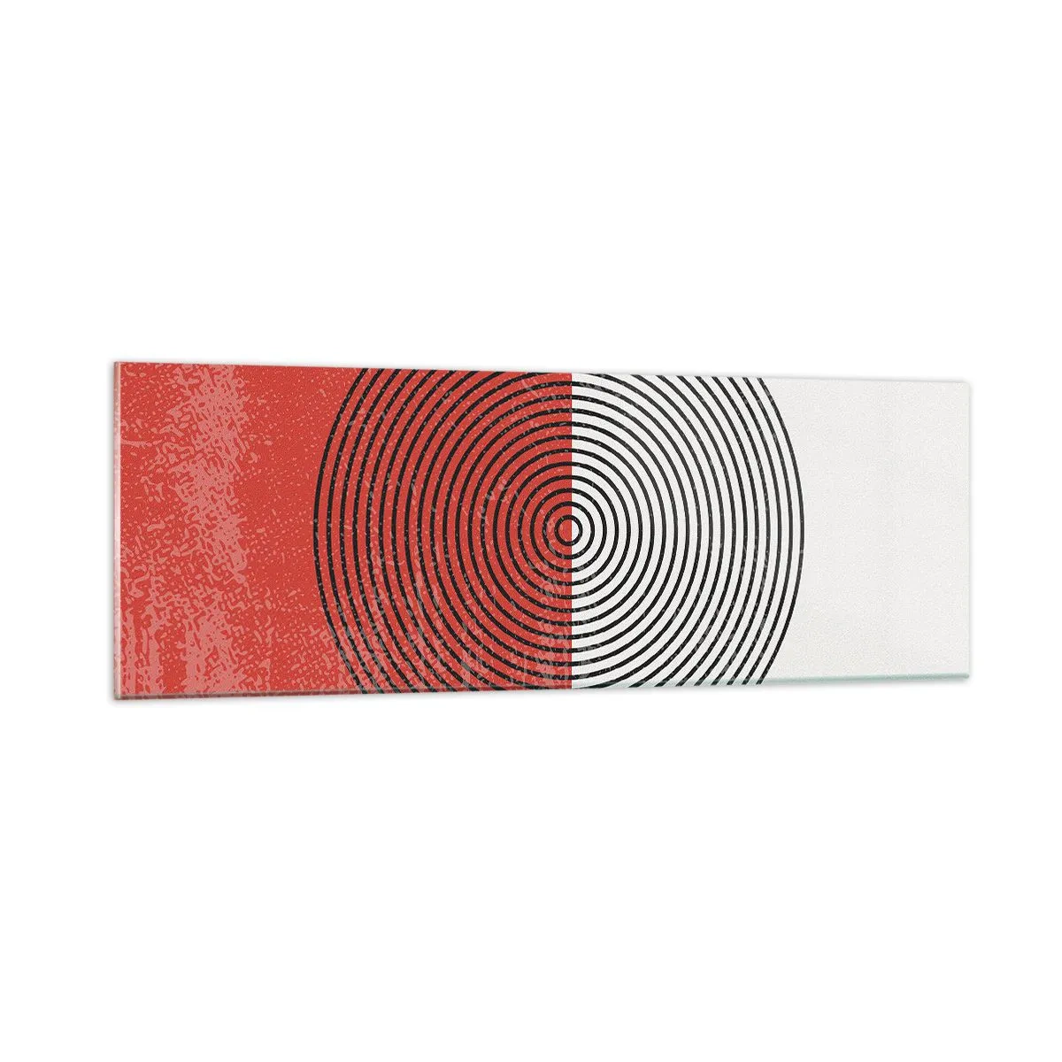 Tablou pe sticlă - Direct la subiect - 90x30 cm