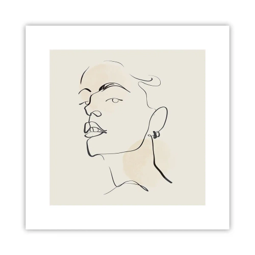 Poster - O privire mândră - 30x30 cm