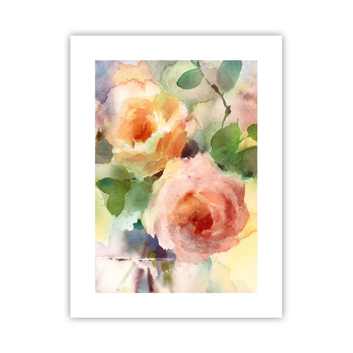 Poster - Delicat ca o acuarelă - 30x40 cm