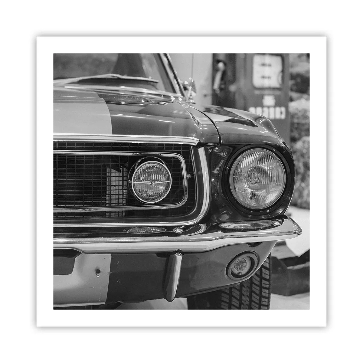 Poster - Condus dur - 60x60 cm