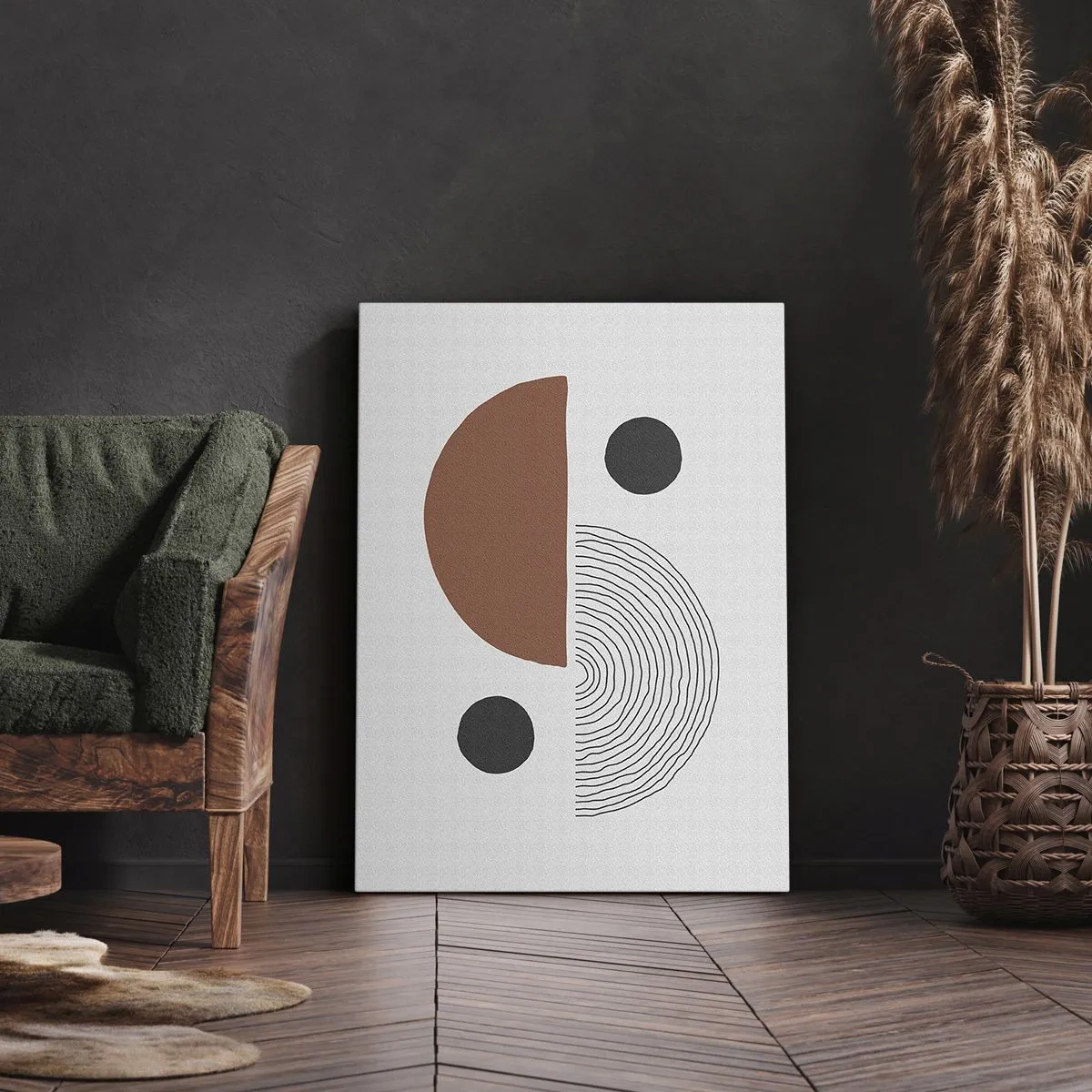 Tablou pe pânză - Excelența roții - 45x80 cm